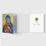 Virgin and Child Mosaic (new for 2023), pack of 15 Christmas cards