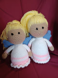 Crochet Angel - Pascha Gift - Christmas Gift - Baptismal Gift - Toys and Games