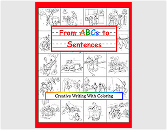 From ABCs to Sentences Coloring Book - Childrens Book Orthodox Christian Book