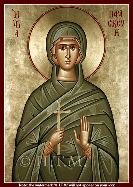 Orthodox Icon Saint Paraskeve