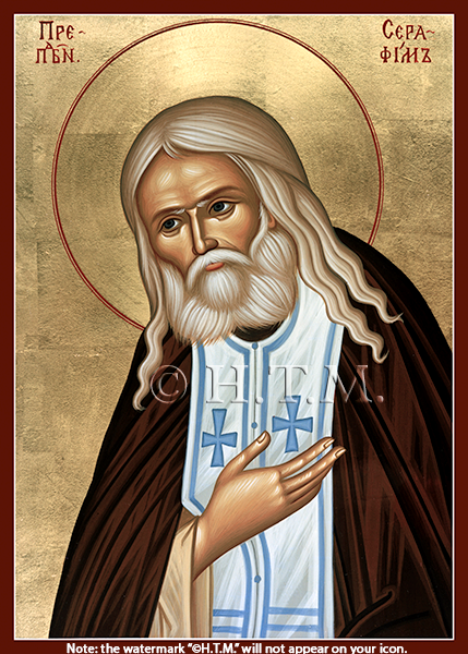 Orthodox Icon Saint Seraphim of Sarov