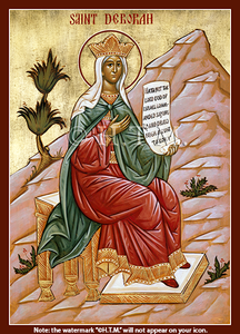 Orthodox Icon Saint Deborah