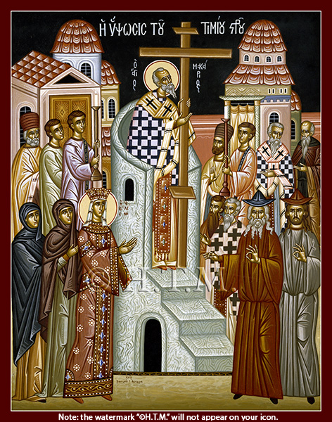 Orthodox Icons Great Feast Icon - Exaltation of the Cross