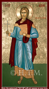 Orthodox Icon Saint Alban