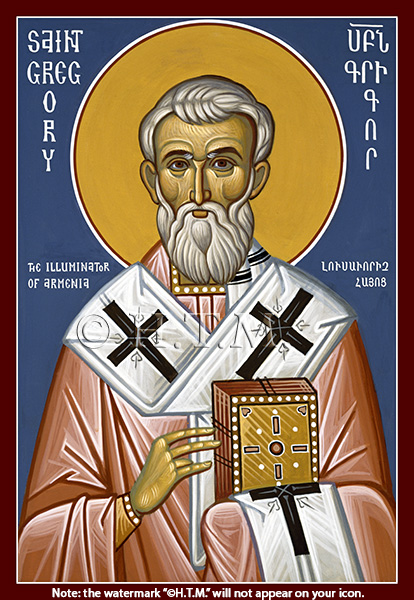 Orthodox Icon Saint Gregory of Armenia