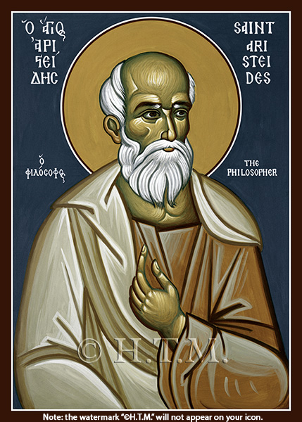 Orthodox Icon Saint Aristeides the Philosopher