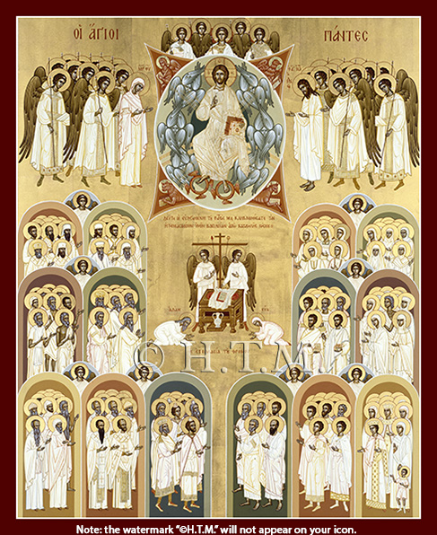 Orthodox Icons All Saints - Saint A Collection