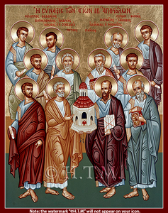 Orthodox Icon Synaxis of the Apostles