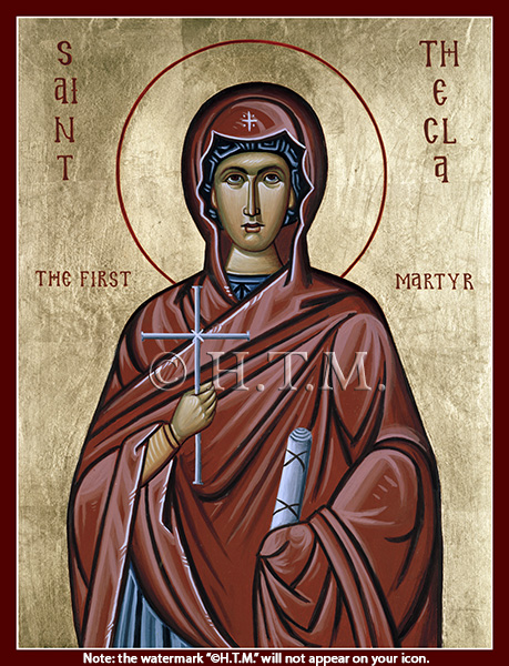 Orthodox Icon Saint Thecla