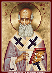 Orthodox Icon Saint Athanasius the Great