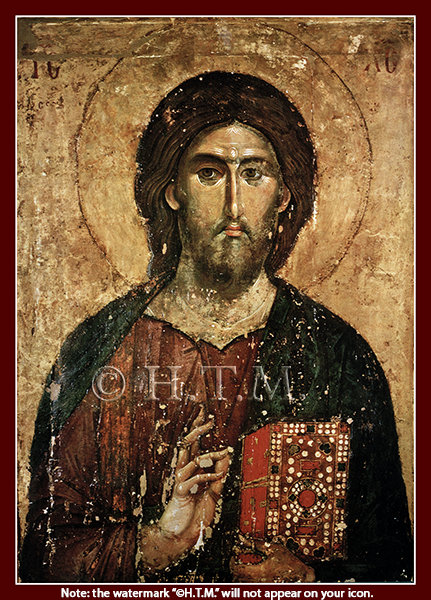 Orthodox Icons of Jesus Christ Hilandar Monastery