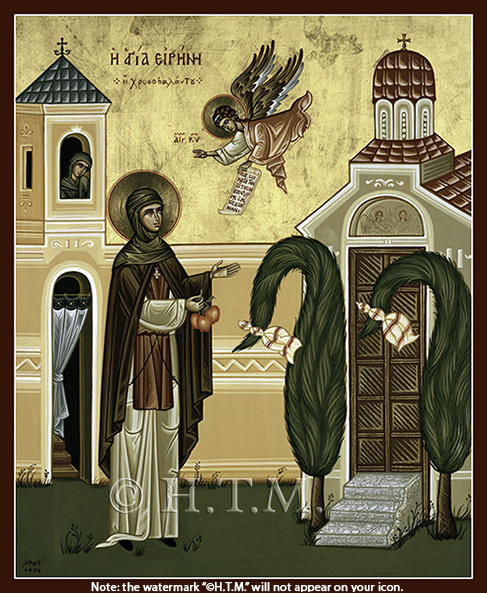 Orthodox Icon Saint Irene of Chrysovolantou