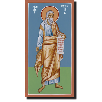 Orthodox Icon Prophet Ezekiel - Saint Ezekiel