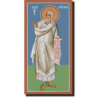 Orthodox Icon Prophet Micah - Saint Micah