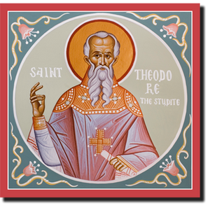 Orthodox Icon Saint Theodore the Studite