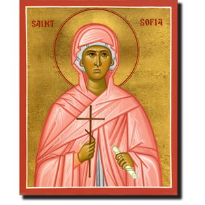 Orthodox Icon Saint Sophia