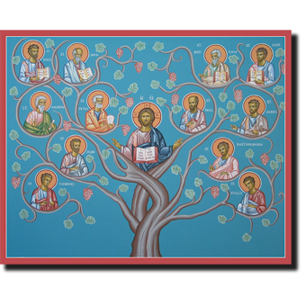 Orthodox Icons Jesus Christ True Vine