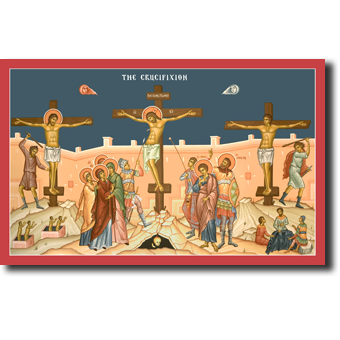 Orthodox Icons of Jesus Christ Crucifixion