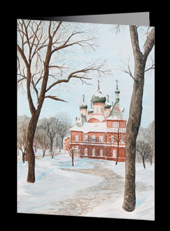 Winter Stillness - Puhtitsa Dormition Convent - 10 cards with envelopes - Christmas Cards