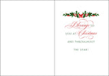 Merry Christmas (2021), pack of 15 Christmas Cards with envelopes