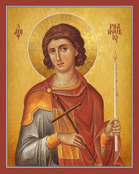Orthodox Icon Saint Phanourios