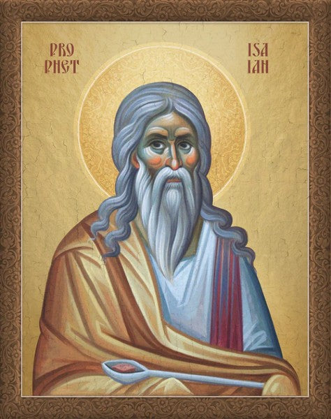 Orthodox Icon The Prophet Isaiah - Saint Isaiah
