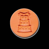 Wedding Cookie Stamp Collection - 3 different cookie stamps: Rose Bud, Hearts, Wedding Cake