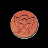 Christmas Angels Cookie Stamp Collection - 3 different cookie stamps: Trumpeting Angel, Singing Angel, Loving Angel