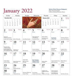 2022 Icon Calendar: Icons of the Mother of Our Lord (Julian version, old calendar)