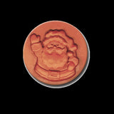 Jolly Santa Cookie Stamp Collection - 3 different cookie stamps: Jolly Santa, Santa's Sleigh, Rudolph the Red Nosed Reindeer - Christmas Gift