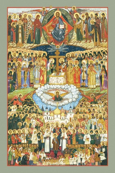 Orthodox Icon The New Martyrs of Russia