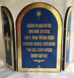 Orthodox Icons Triptych: Great Feast Icon- Nativity of Jesus Christ