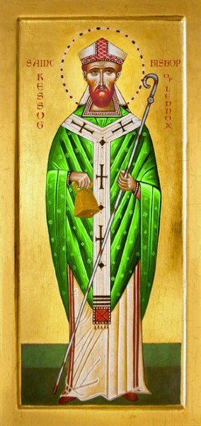 Orthodox Icon Saint Kessog of Lennox