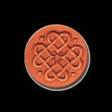 Celtic Cookie Stamp Collection - 3 different Irish Cookie Stamps: Shamrocks, Irish Claddagh, Woven Hearts