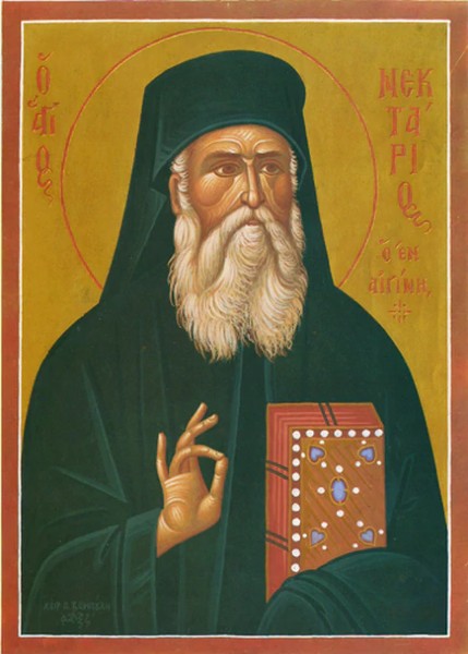 Orthodox Icon Saint Nektarios