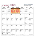 2022 Icon Calendar: Icons of the Mother of Our Lord - Gregorian or "new" calendar edition