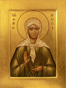 Orthodox Icon Saint Matrona the Blind of Moscow