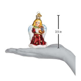 Angel With Lyre - Christmas Ornament Set of 6 - Hand Crafted by Old World Christmas