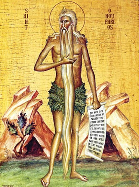 Orthodox Icon Saint Onouphrios