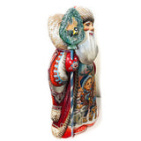 Russian Santa Work of Art - Beautiful Hand Carved Hand Painted Santa Claus Russian Father Frost - Christmas Gift