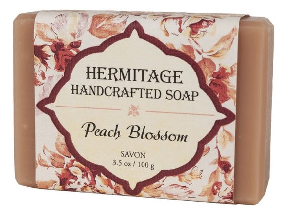 Peach Blossom Bar Soap - Handcrafted Olive Oil Castile - Monastery Craft