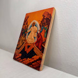 Orthodox Icon of The Resurrection 5.5x8 inches - Icons by Liliia