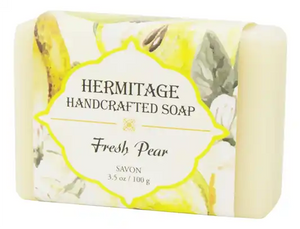 Fresh Pear Bar Soap - Handcrafted Olive Oil Castile - Monastery Craft