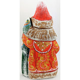 Russian Santa - Hand Carved Hand Painted Christmas Gift
