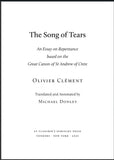 The Song of Tears - Lenten Book