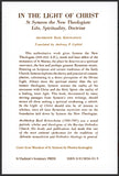 In the Light of Christ: St Symeon the New Theologian - Theology - Book