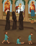 A Saint’s Guide to Praying with Your Feet Orthodox Childrens book
