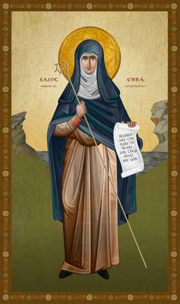 Icon of Saint Ebba of Coldingham