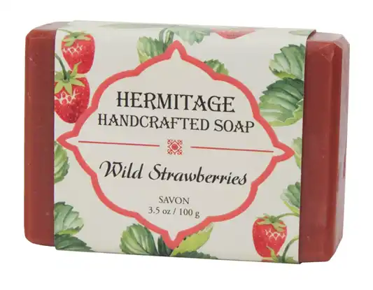 Wild Strawberries Bar Soap - Handcrafted Olive Oil Castile - Monastery craft