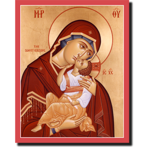 Orthodox Icons of Theotokos Sweet-Kissing Icon